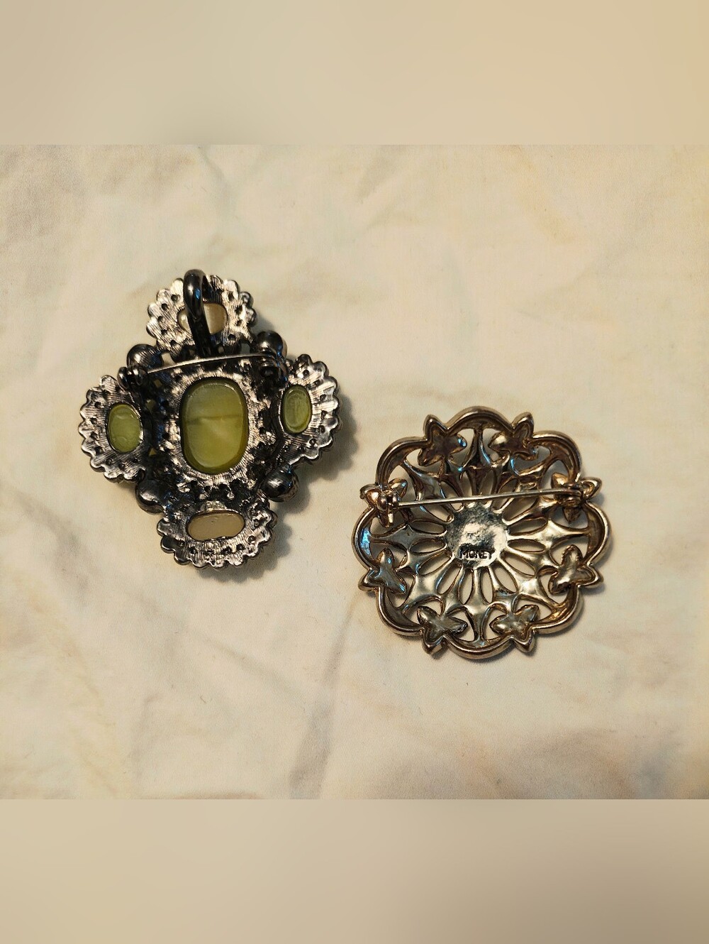 Vintage To NOW Rhinestone Brooch LOT - Picture 8 of 11